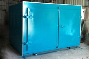 淡蓝色大型烤箱