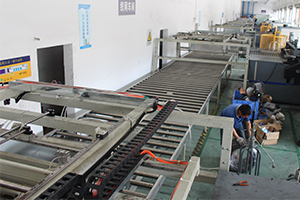 广州智能床垫织网配送输送生产线