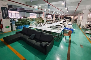 广州沙发组装生产线